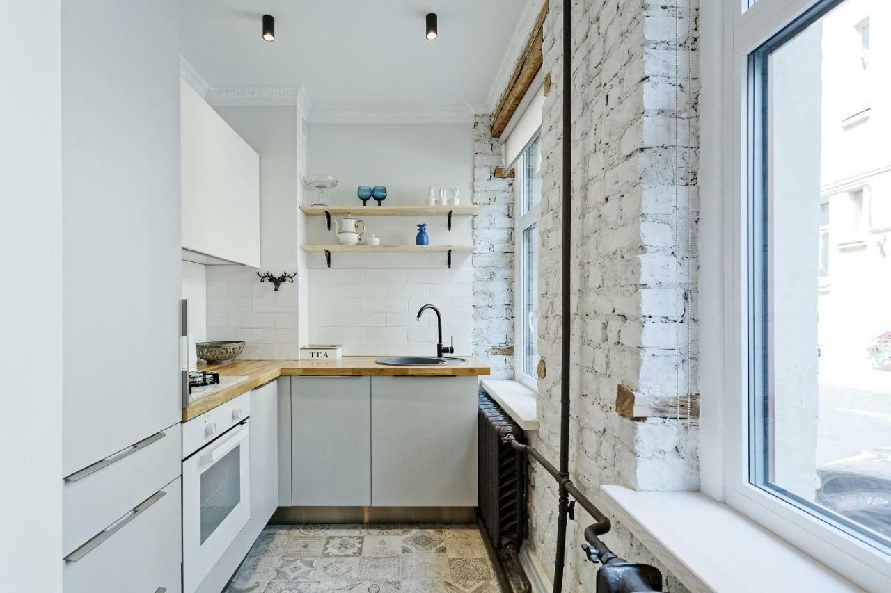 Riga Silent Center Boutique Apt. +Free Parking Eksteriør bilde